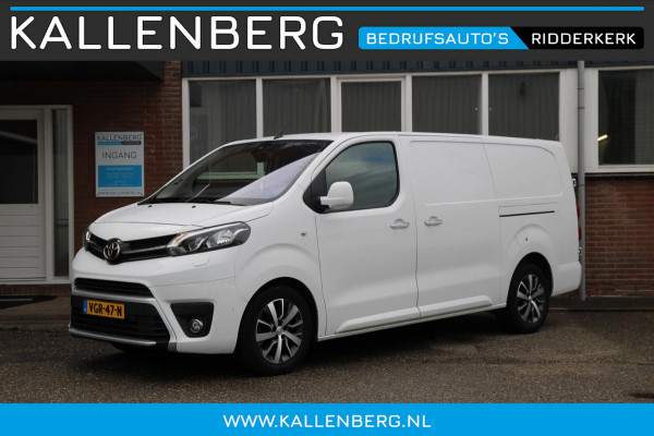 Toyota ProAce Long Worker 2.0 177PK Automaat Professional / Camera / Trekhaak / 2x schuifdeur