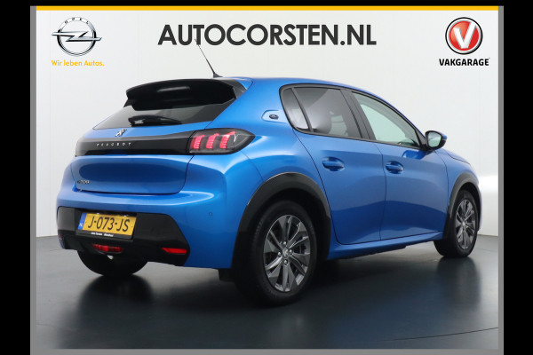 Peugeot e-208 EV Allure 50kWh Panormadak Adaptieve Cruise Control 360°Camera Navi Ecc Stoelverwarming Apple Carplay Android Auto DAB+ Lane Assist Keyless Led Pdc 1e Eigenaar 100% Dealeronderhouden Origineel Nederlandse Auto