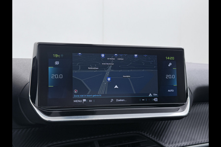 Peugeot e-208 EV Allure 50kWh Panormadak Adaptieve Cruise Control 360°Camera Navi Ecc Stoelverwarming Apple Carplay Android Auto DAB+ Lane Assist Keyless Led Pdc 1e Eigenaar 100% Dealeronderhouden Origineel Nederlandse Auto