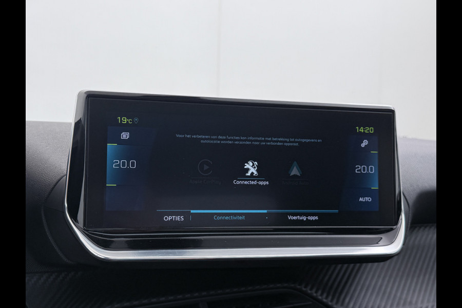 Peugeot e-208 EV Allure 50kWh Panormadak Adaptieve Cruise Control 360°Camera Navi Ecc Stoelverwarming Apple Carplay Android Auto DAB+ Lane Assist Keyless Led Pdc 1e Eigenaar 100% Dealeronderhouden Origineel Nederlandse Auto