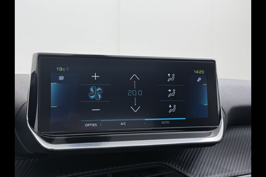 Peugeot e-208 EV Allure 50kWh Panormadak Adaptieve Cruise Control 360°Camera Navi Ecc Stoelverwarming Apple Carplay Android Auto DAB+ Lane Assist Keyless Led Pdc 1e Eigenaar 100% Dealeronderhouden Origineel Nederlandse Auto