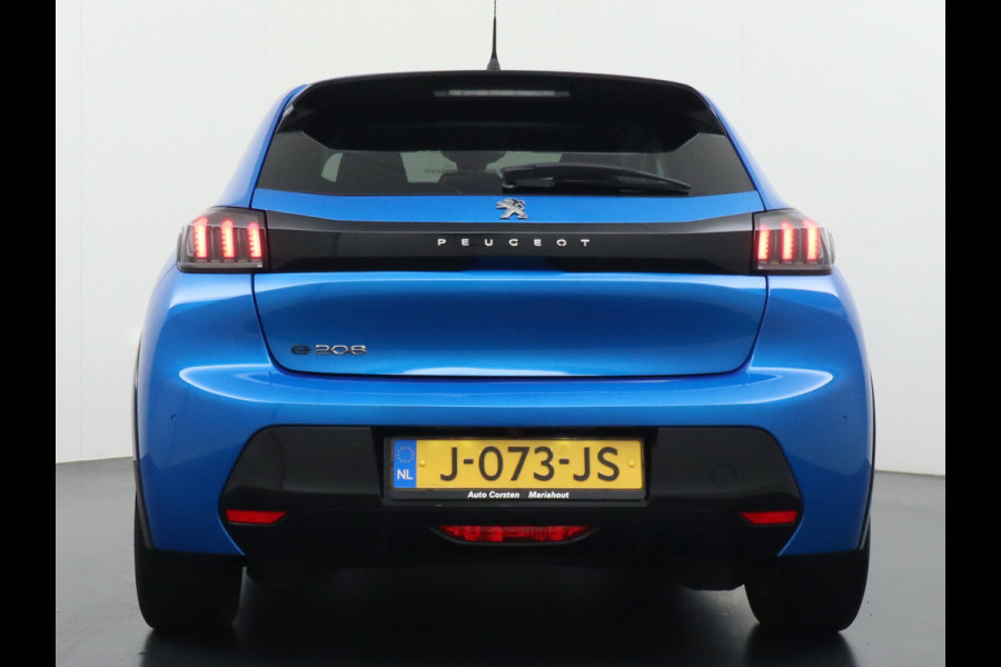 Peugeot e-208 EV Allure 50kWh Panormadak Adaptieve Cruise Control 360°Camera Navi Ecc Stoelverwarming Apple Carplay Android Auto DAB+ Lane Assist Keyless Led Pdc 1e Eigenaar 100% Dealeronderhouden Origineel Nederlandse Auto