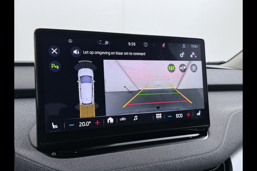 Škoda ENYAQ iV 80 SOH 94% Warmtepomp Trekhaak Panoramadak Adaptieve Cruise Control Camera Apple Carplay Android Auto Navi Ecc Pdc Stuur+Stoelverwarming Lmv 20" Mirrorlink DAB Led Matrix Elek.Achterklep Ecc-Achter Zeer complete Enyaq!