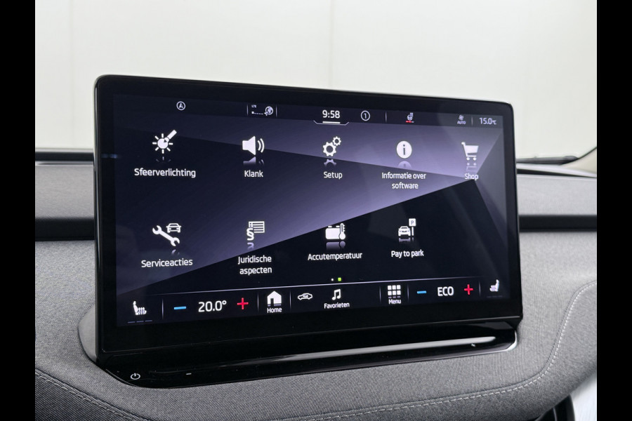 Škoda ENYAQ iV 80 SOH 94% Warmtepomp Trekhaak Panoramadak Adaptieve Cruise Control Camera Apple Carplay Android Auto Navi Ecc Pdc Stuur+Stoelverwarming Lmv 20" Mirrorlink DAB Led Matrix Elek.Achterklep Ecc-Achter Zeer complete Enyaq!
