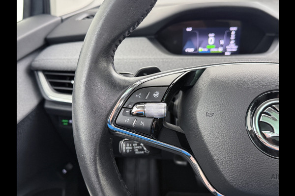 Škoda ENYAQ iV 80 SOH 94% Warmtepomp Trekhaak Panoramadak Adaptieve Cruise Control Camera Apple Carplay Android Auto Navi Ecc Pdc Stuur+Stoelverwarming Lmv 20" Mirrorlink DAB Led Matrix Elek.Achterklep Ecc-Achter Zeer complete Enyaq!