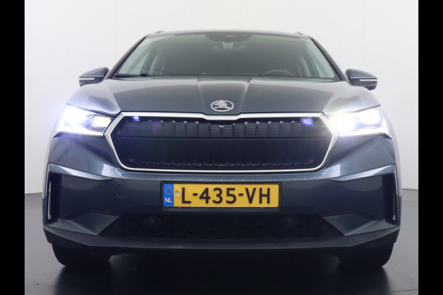 Škoda ENYAQ iV 80 SOH 94% Warmtepomp Trekhaak Panoramadak Adaptieve Cruise Control Camera Apple Carplay Android Auto Navi Ecc Pdc Stuur+Stoelverwarming Lmv 20" Mirrorlink DAB Led Matrix Elek.Achterklep Ecc-Achter Zeer complete Enyaq!