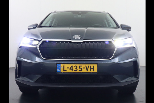 Škoda ENYAQ iV 80 SOH 94% Warmtepomp Trekhaak Panoramadak Adaptieve Cruise Control Camera Apple Carplay Android Auto Navi Ecc Pdc Stuur+Stoelverwarming Lmv 20" Mirrorlink DAB Led Matrix Elek.Achterklep Ecc-Achter Zeer complete Enyaq!