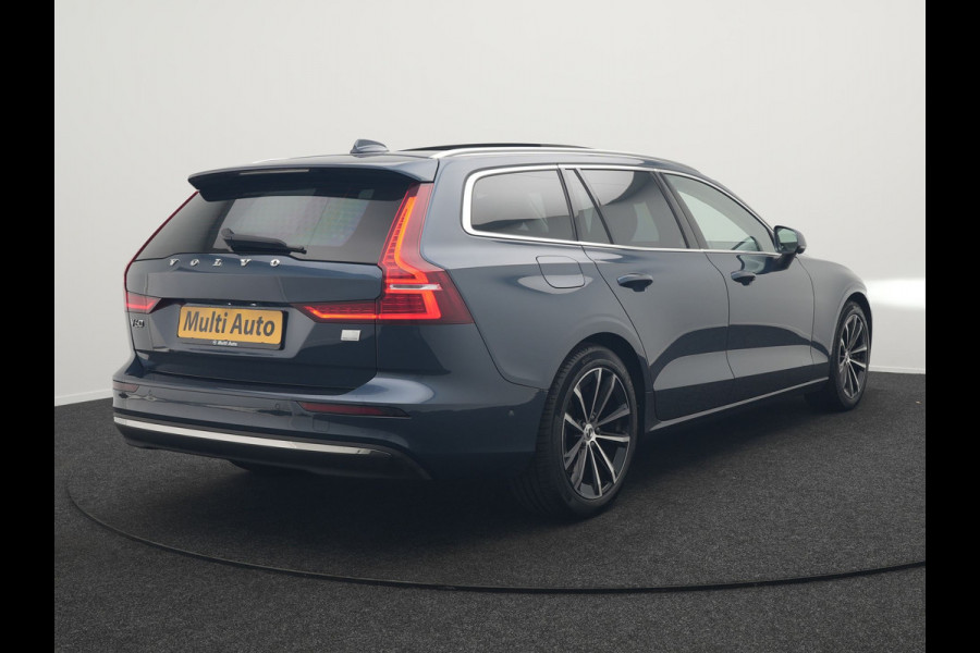 Volvo V60 T6 AWD Plus Bright Plug In Hybrid 350pk Dealer O.H PHEV | Trekhaak Af Fabriek | Panodak | 360 Camera | Adaptive Cruise | Lederen Sportstoelen Memory & Verwarmd | Google Assistent | Apple Carplay | Virtual | Keyless | Blis | Stuur Verwarmd |
