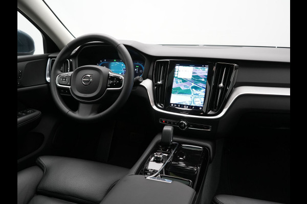Volvo V60 T6 AWD Plus Bright Plug In Hybrid 350pk Dealer O.H PHEV | Trekhaak Af Fabriek | Panodak | 360 Camera | Adaptive Cruise | Lederen Sportstoelen Memory & Verwarmd | Google Assistent | Apple Carplay | Virtual | Keyless | Blis | Stuur Verwarmd |