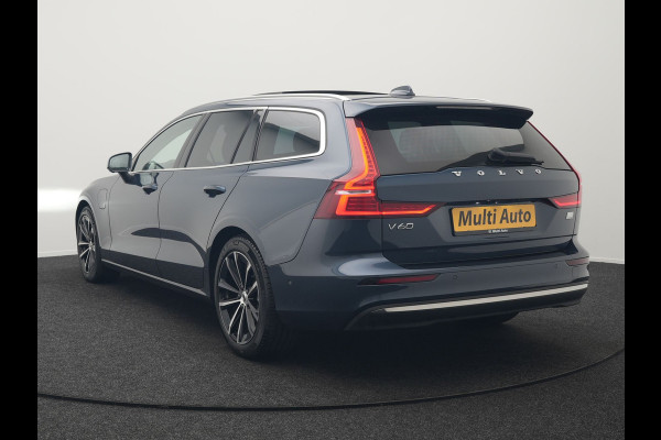 Volvo V60 T6 AWD Plus Bright Plug In Hybrid 350pk Dealer O.H PHEV | Trekhaak Af Fabriek | Panodak | 360 Camera | Adaptive Cruise | Lederen Sportstoelen Memory & Verwarmd | Google Assistent | Apple Carplay | Virtual | Keyless | Blis | Stuur Verwarmd |