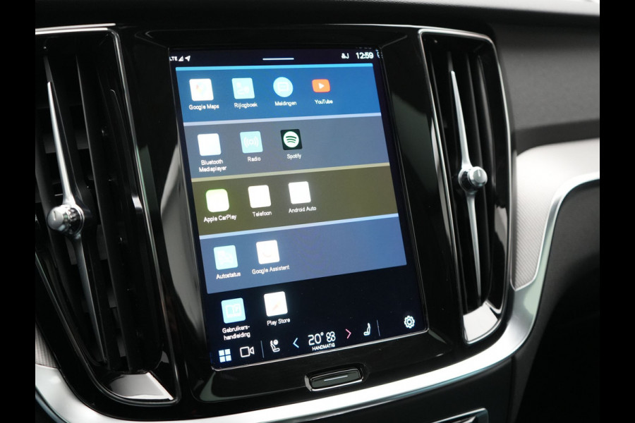 Volvo V60 T6 AWD Plus Bright Plug In Hybrid 350pk Dealer O.H PHEV | Trekhaak Af Fabriek | Panodak | 360 Camera | Adaptive Cruise | Lederen Sportstoelen Memory & Verwarmd | Google Assistent | Apple Carplay | Virtual | Keyless | Blis | Stuur Verwarmd |