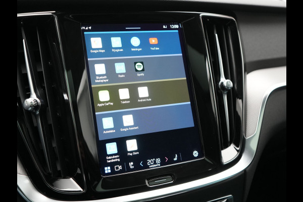 Volvo V60 T6 AWD Plus Bright Plug In Hybrid 350pk Dealer O.H PHEV | Trekhaak Af Fabriek | Panodak | 360 Camera | Adaptive Cruise | Lederen Sportstoelen Memory & Verwarmd | Google Assistent | Apple Carplay | Virtual | Keyless | Blis | Stuur Verwarmd |