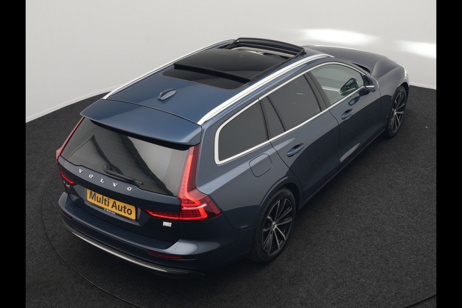 Volvo V60 T6 AWD Plus Bright Plug In Hybrid 350pk Dealer O.H PHEV | Trekhaak Af Fabriek | Panodak | 360 Camera | Adaptive Cruise | Lederen Sportstoelen Memory & Verwarmd | Google Assistent | Apple Carplay | Virtual | Keyless | Blis | Stuur Verwarmd |