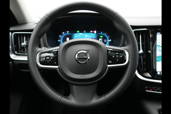 Volvo V60 T6 AWD Plus Bright Plug In Hybrid 350pk Dealer O.H PHEV | Trekhaak Af Fabriek | Panodak | 360 Camera | Adaptive Cruise | Lederen Sportstoelen Memory & Verwarmd | Google Assistent | Apple Carplay | Virtual | Keyless | Blis | Stuur Verwarmd |