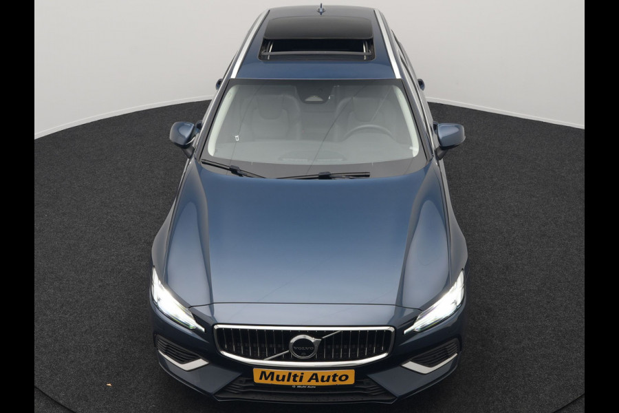Volvo V60 T6 AWD Plus Bright Plug In Hybrid 350pk Dealer O.H PHEV | Trekhaak Af Fabriek | Panodak | 360 Camera | Adaptive Cruise | Lederen Sportstoelen Memory & Verwarmd | Google Assistent | Apple Carplay | Virtual | Keyless | Blis | Stuur Verwarmd |
