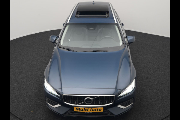 Volvo V60 T6 AWD Plus Bright Plug In Hybrid 350pk Dealer O.H PHEV | Trekhaak Af Fabriek | Panodak | 360 Camera | Adaptive Cruise | Lederen Sportstoelen Memory & Verwarmd | Google Assistent | Apple Carplay | Virtual | Keyless | Blis | Stuur Verwarmd |