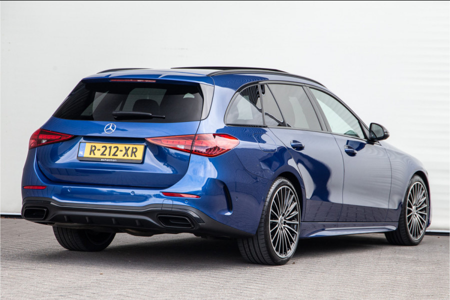 Mercedes-Benz C-Klasse Estate 200 AMG Nightpakket, pano, Camera, 19" ,Carplay, 2022 Mercedes-Benz C-Klasse Estate 200 AMG Nightpakket, pano, Camera, 19" ,Carplay, 2022