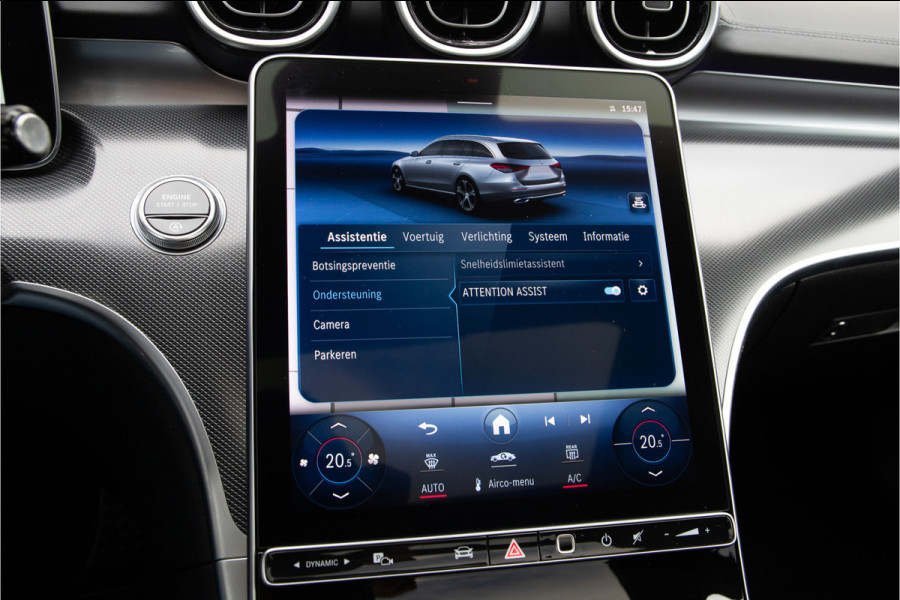 Mercedes-Benz C-Klasse Estate 200 AMG Nightpakket, pano, Camera, 19" ,Carplay, 2022 Mercedes-Benz C-Klasse Estate 200 AMG Nightpakket, pano, Camera, 19" ,Carplay, 2022