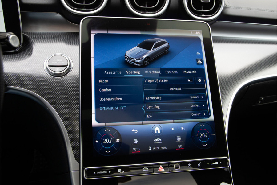 Mercedes-Benz C-Klasse Estate 200 AMG Nightpakket, pano, Camera, 19" ,Carplay, 2022 Mercedes-Benz C-Klasse Estate 200 AMG Nightpakket, pano, Camera, 19" ,Carplay, 2022