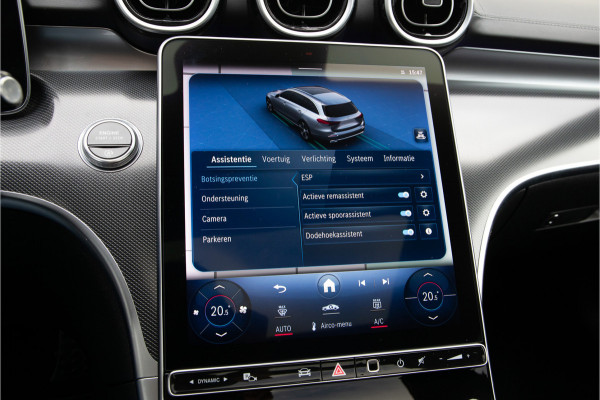 Mercedes-Benz C-Klasse Estate 200 AMG Nightpakket, pano, Camera, 19" ,Carplay, 2022 Mercedes-Benz C-Klasse Estate 200 AMG Nightpakket, pano, Camera, 19" ,Carplay, 2022