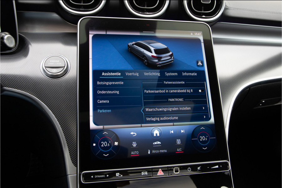 Mercedes-Benz C-Klasse Estate 200 AMG Nightpakket, pano, Camera, 19" ,Carplay, 2022 Mercedes-Benz C-Klasse Estate 200 AMG Nightpakket, pano, Camera, 19" ,Carplay, 2022