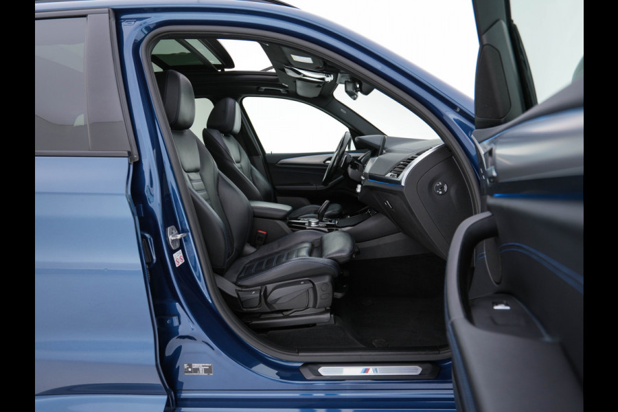 BMW X3 xDrive30e M-Sportpack Business Edition Plus (INCL-BTW) *PANO | LUXURY-LEATHER | FULL-LED | DIGI-COCKPIT | HIFI-SOUND | CARPLAY | DAB+ | HEATED-SPORTSEATS | AMBIENT-LIGHT | PRIVACY-GLASS | SHIFT-PADDLES | TOWBAR | 19''ALU*