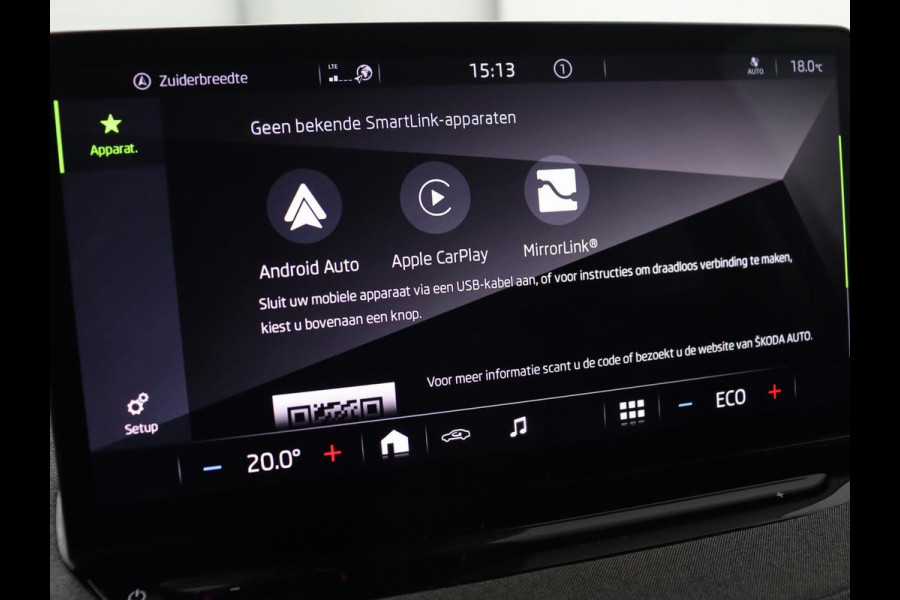 Škoda ENYAQ iV 60 | Trekhaak | Adaptive cruise | Camera | Keyless | Stuurverwarming | Half leder | 19'' | Carplay | Navigatie | Digital Cockpit | Full LED | File Assistent | Parkeerhulp Škoda ENYAQ iV 60 | Trekhaak | Adaptive cruise | Camera | Keyless | Stuurverwarming | Half leder | 19'' | Carplay | Navigatie | Digital Cockpit | Full LED | File Assistent | Parkeerhulp