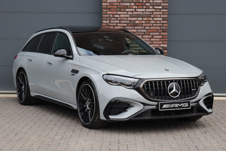 Mercedes-Benz E-Klasse Estate AMG 53 4MATIC+ | 585pk | MBUX Hyperscreen | Achterasbesturing | Distronic | Memory | Burmester | Digital Light | Trekhaak | Surround Camera | Verwarmd Stuurwiel | AMG-Nightpakket | Augmented Reality | Mercedes-Benz E-Klasse Estate AMG 53 4MATIC+ | 585pk | MBUX Hyperscreen | Achterasbesturing | Distronic | Memory | Burmester | Digital Light | Trekhaak | Surround Camera | Verwarmd Stuurwiel | AMG-Nightpakket | Augmented Reality |