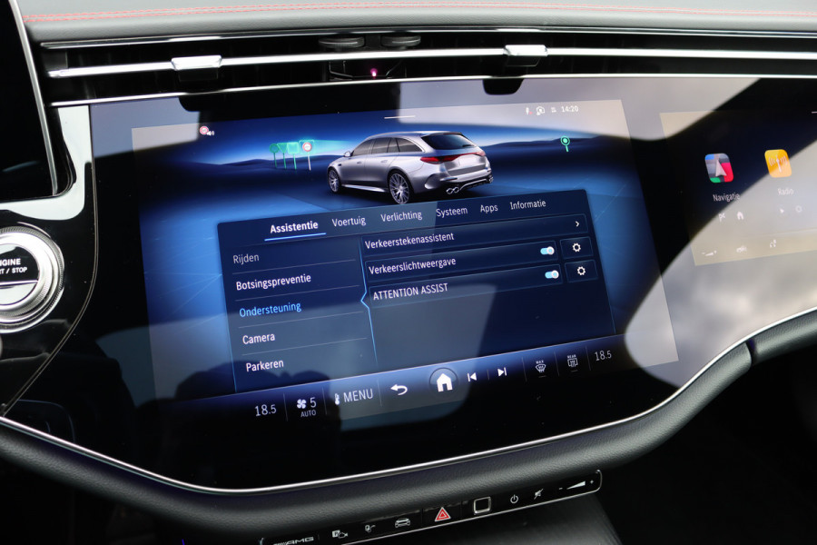 Mercedes-Benz E-Klasse Estate AMG 53 4MATIC+ | 585pk | MBUX Hyperscreen | Achterasbesturing | Distronic | Memory | Burmester | Digital Light | Trekhaak | Surround Camera | Verwarmd Stuurwiel | AMG-Nightpakket | Augmented Reality | Mercedes-Benz E-Klasse Estate AMG 53 4MATIC+ | 585pk | MBUX Hyperscreen | Achterasbesturing | Distronic | Memory | Burmester | Digital Light | Trekhaak | Surround Camera | Verwarmd Stuurwiel | AMG-Nightpakket | Augmented Reality |