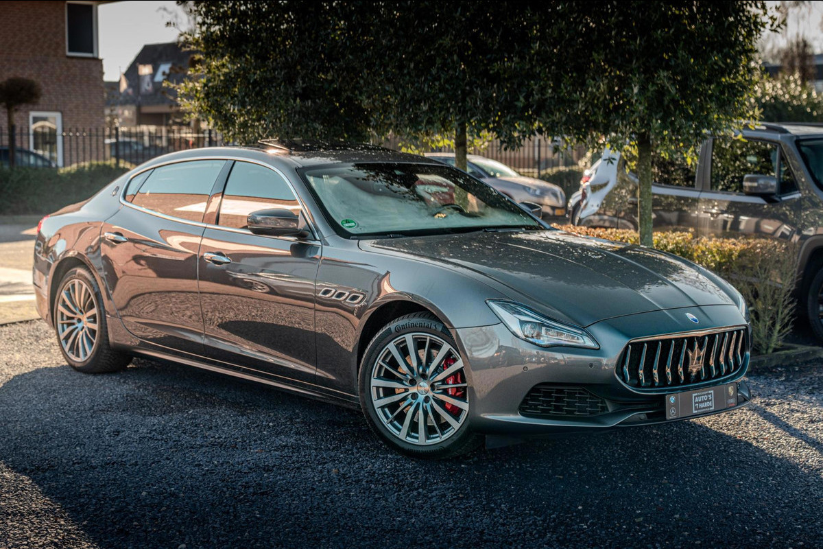 Maserati Quattroporte 3.0 V6 TwinTurbo S 430 PK Adaptive Schuifdak H&K Keyless LED Camera 19'' Maserati Quattroporte 3.0 V6 TwinTurbo S 430 PK Adaptive Schuifdak H&K Keyless LED Camera 19''