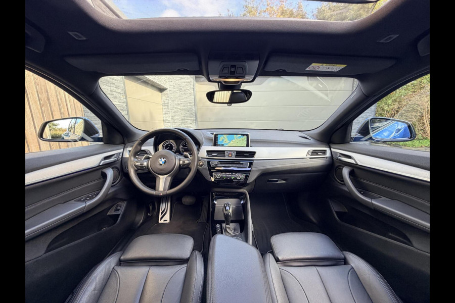 BMW X2 sDrive20i M-sport Automaat | Panoramadak | DAB | LED verlichting | 20 inch | Schakelflippers | Lederen bekleding | Stoelverwarmi BMW X2 sDrive20i M-sport Automaat | Panoramadak | DAB | LED verlichting | 20 inch | Schakelflippers | Lederen bekleding | Stoelverwarmi