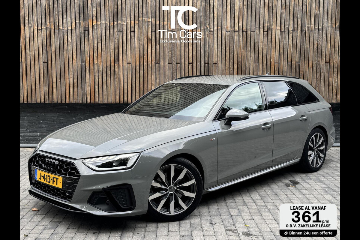Audi A4 Avant 35 TFSI S-line Automaat | Quantumgrijs | LED | Getint glas | Afgevlakt stuurwiel | Navigatiesysteem | Apple CarPlay | Clim Audi A4 Avant 35 TFSI S-line Automaat | Quantumgrijs | LED | Getint glas | Afgevlakt stuurwiel | Navigatiesysteem | Apple CarPlay | Clim
