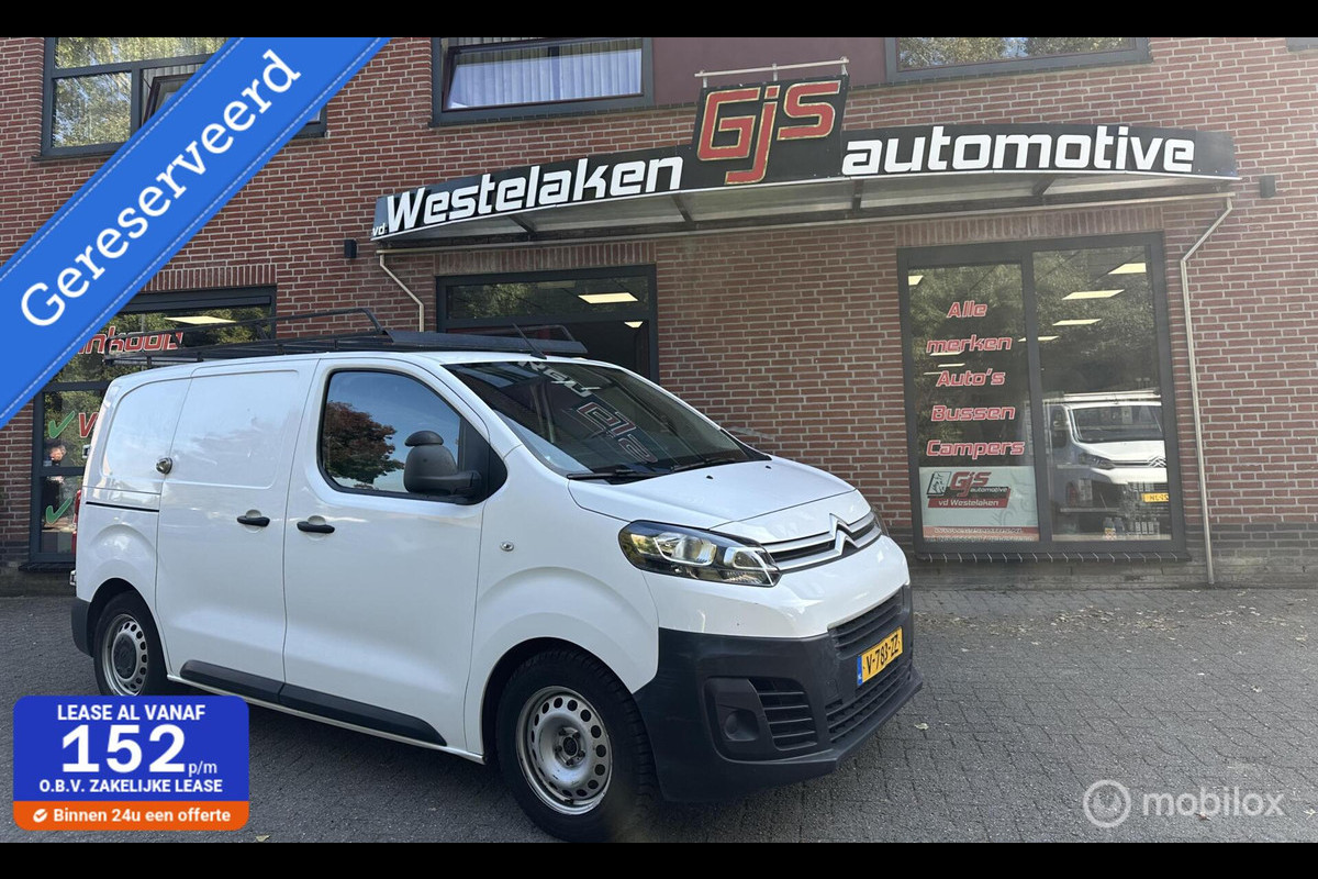 Citroën Jumpy bestel 1.6 BlueHDI 95 Comfort XS Citroën Jumpy bestel 1.6 BlueHDI 95 Comfort XS