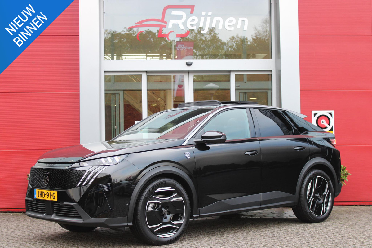 Peugeot 3008 1.6 plug-in Hybrid 195 GT **NIEUW** | NAPPA LEDEREN BEKLEDING DONKERGRIJS | PANORAMISCH SCHUIF/KANTEL DAK | FOCAL AUDIO SYSTEM | TREKHAAK MET AFNEEMBARE KOGEL | ELEKTRISCH BEDIENBARE VOORSTOELEN MET GEHEUGEN/MASSAGE FUNCTIE | STOEL VENTILATIE | STOEL/STUUR VERWARMING | NAVIGATIE | DRAADLOZE APPLE CARPLAY/ANDROID AUTO | FULL LED MATRIX KOPLAMPEN | 20" LICHTMETALEN VELGEN | ELEKTRISCH BEDIENBARE ACHTERKLEP | SFEER VERLICHTING | 360° CAMERA | DODEHOEK DETECTIE | KEYLESS ENTRY/START | 7,4KW ONBOARD CHARGER | Peugeot 3008 1.6 plug-in Hybrid 195 GT **NIEUW** | NAPPA LEDEREN BEKLEDING DONKERGRIJS | PANORAMISCH SCHUIF/KANTEL DAK | FOCAL AUDIO SYSTEM | TREKHAAK MET AFNEEMBARE KOGEL | ELEKTRISCH BEDIENBARE VOORSTOELEN MET GEHEUGEN/MASSAGE FUNCTIE | STOEL VENTILATIE | STOEL/STUUR VERWARMING | NAVIGATIE | DRAADLOZE APPLE CARPLAY/ANDROID AUTO | FULL LED MATRIX KOPLAMPEN | 20" LICHTMETALEN VELGEN | ELEKTRISCH BEDIENBARE ACHTERKLEP | SFEER VERLICHTING | 360° CAMERA | DODEHOEK DETECTIE | KEYLESS ENTRY/START | 7,4KW ONBOARD CHARGER |