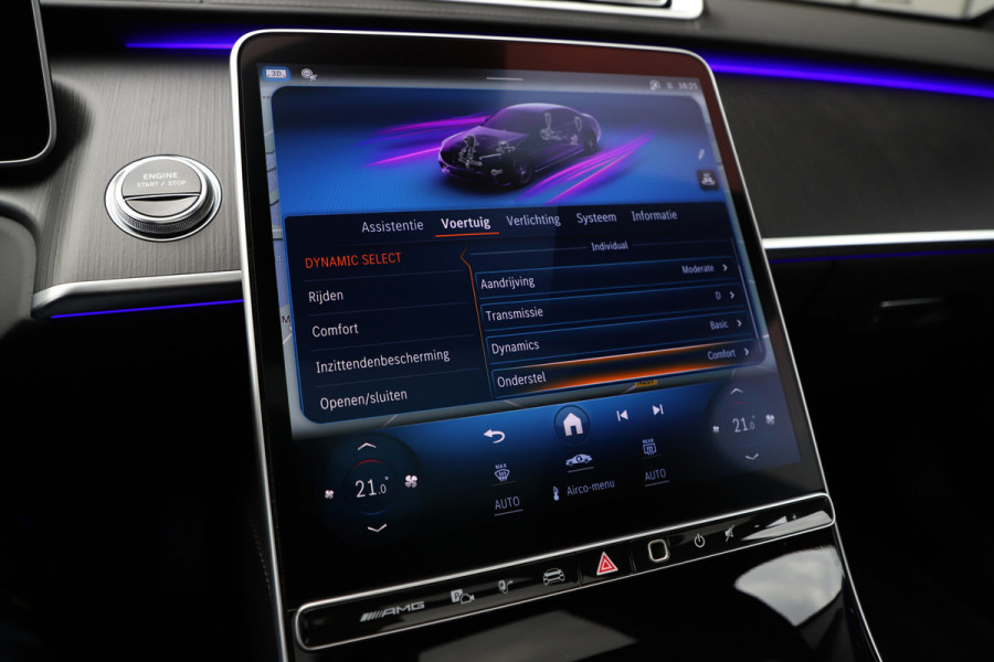 Mercedes-Benz S-Klasse AMG 63 S E Performance Lang | 802PK | Entertainment | Carbon | Burmester High-end | Massage | Head-up | 4W-Sturing | Stuurverw.