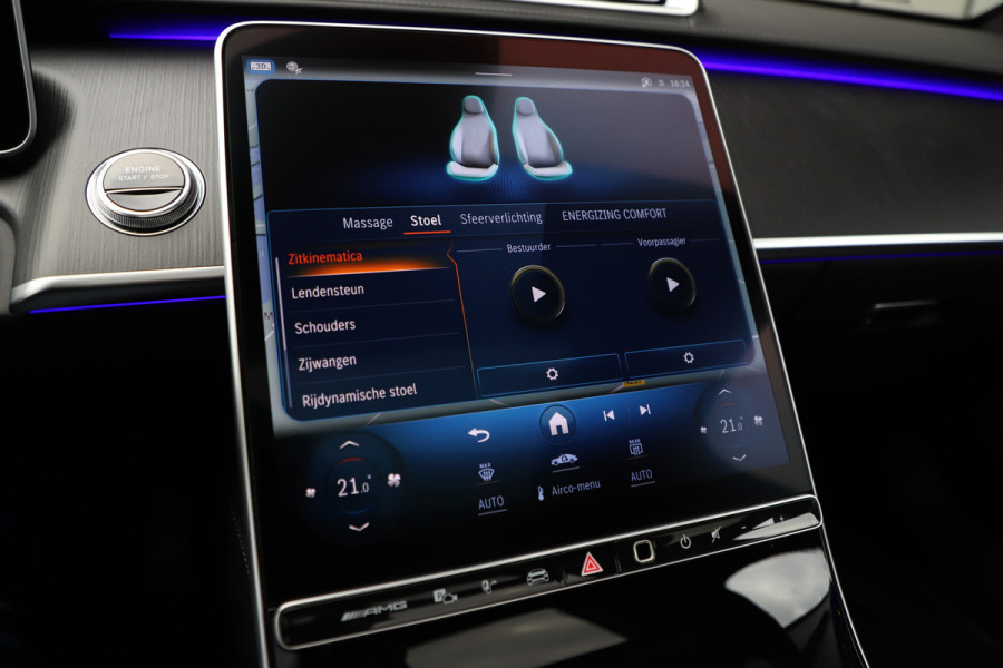 Mercedes-Benz S-Klasse AMG 63 S E Performance Lang | 802PK | Entertainment | Carbon | Burmester High-end | Massage | Head-up | 4W-Sturing | Stuurverw.