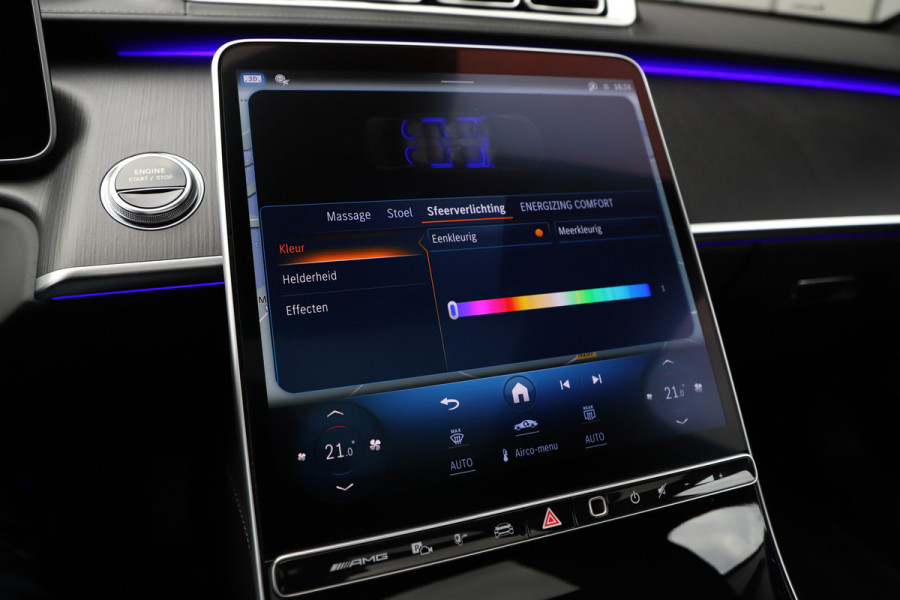 Mercedes-Benz S-Klasse AMG 63 S E Performance Lang | 802PK | Entertainment | Carbon | Burmester High-end | Massage | Head-up | 4W-Sturing | Stuurverw.