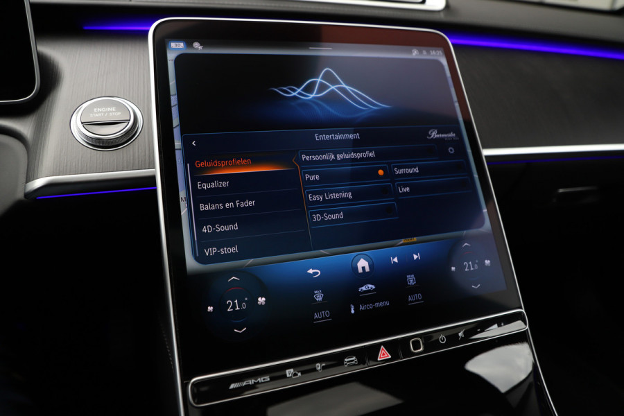 Mercedes-Benz S-Klasse AMG 63 S E Performance Lang | 802PK | Entertainment | Carbon | Burmester High-end | Massage | Head-up | 4W-Sturing | Stuurverw.
