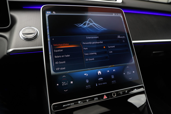 Mercedes-Benz S-Klasse AMG 63 S E Performance Lang | 802PK | Entertainment | Carbon | Burmester High-end | Massage | Head-up | 4W-Sturing | Stuurverw.
