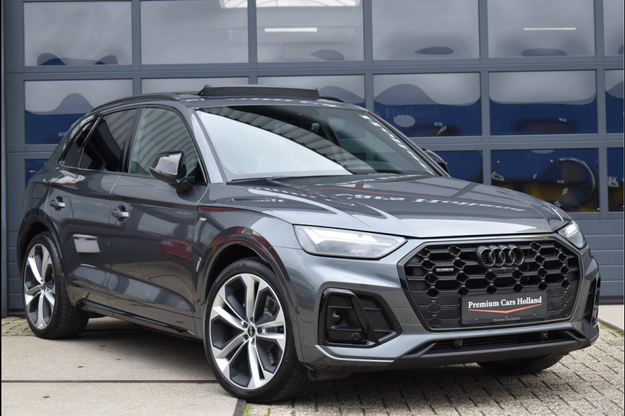 Audi Q5 50 TFSI e S-Line 299 Pk Black Ed RS-Stoel Rood Stiksel Pano Luchtvering Keyless 360 Camera 21 Inch Audi Q5 50 TFSI e S-Line 299 Pk Black Ed RS-Stoel Rood Stiksel Pano Luchtvering Keyless 360 Camera 21 Inch