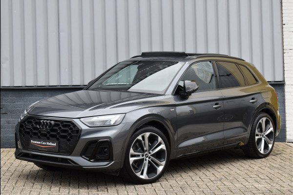 Audi Q5 50 TFSI e S-Line 299 Pk Black Ed RS-Stoel Rood Stiksel Pano Luchtvering Keyless 360 Camera 21 Inch Audi Q5 50 TFSI e S-Line 299 Pk Black Ed RS-Stoel Rood Stiksel Pano Luchtvering Keyless 360 Camera 21 Inch