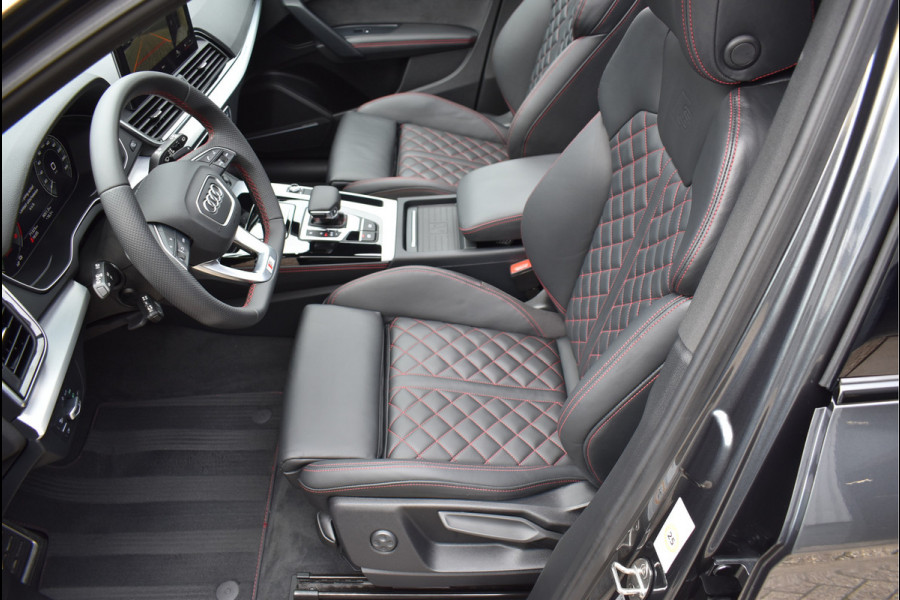 Audi Q5 50 TFSI e S-Line 299 Pk Black Ed RS-Stoel Rood Stiksel Pano Luchtvering Keyless 360 Camera 21 Inch Audi Q5 50 TFSI e S-Line 299 Pk Black Ed RS-Stoel Rood Stiksel Pano Luchtvering Keyless 360 Camera 21 Inch