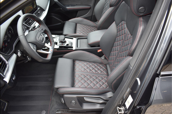 Audi Q5 50 TFSI e S-Line 299 Pk Black Ed RS-Stoel Rood Stiksel Pano Luchtvering Keyless 360 Camera 21 Inch Audi Q5 50 TFSI e S-Line 299 Pk Black Ed RS-Stoel Rood Stiksel Pano Luchtvering Keyless 360 Camera 21 Inch
