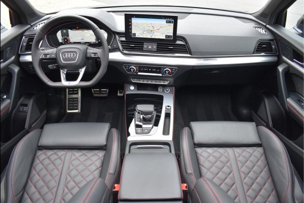 Audi Q5 50 TFSI e S-Line 299 Pk Black Ed RS-Stoel Rood Stiksel Pano Luchtvering Keyless 360 Camera 21 Inch Audi Q5 50 TFSI e S-Line 299 Pk Black Ed RS-Stoel Rood Stiksel Pano Luchtvering Keyless 360 Camera 21 Inch