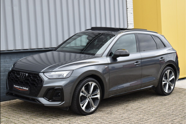 Audi Q5 50 TFSI e S-Line 299 Pk Black Ed RS-Stoel Rood Stiksel Pano Luchtvering Keyless 360 Camera 21 Inch Audi Q5 50 TFSI e S-Line 299 Pk Black Ed RS-Stoel Rood Stiksel Pano Luchtvering Keyless 360 Camera 21 Inch