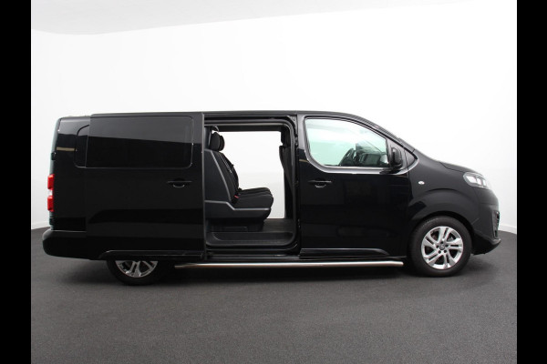 Opel Vivaro-e L3 75 kWh Automaat 6-Persoons Dubbele Cabine Lang | Navigatie | Airco | 2 x Schuifdeur | Lichtmetalen velgen| Cruise Control | Side Bars | Bumpers in kleur Opel Vivaro-e L3 75 kWh Automaat 6-Persoons Dubbele Cabine Lang | Navigatie | Airco | 2 x Schuifdeur | Lichtmetalen velgen| Cruise Control | Side Bars | Bumpers in kleur