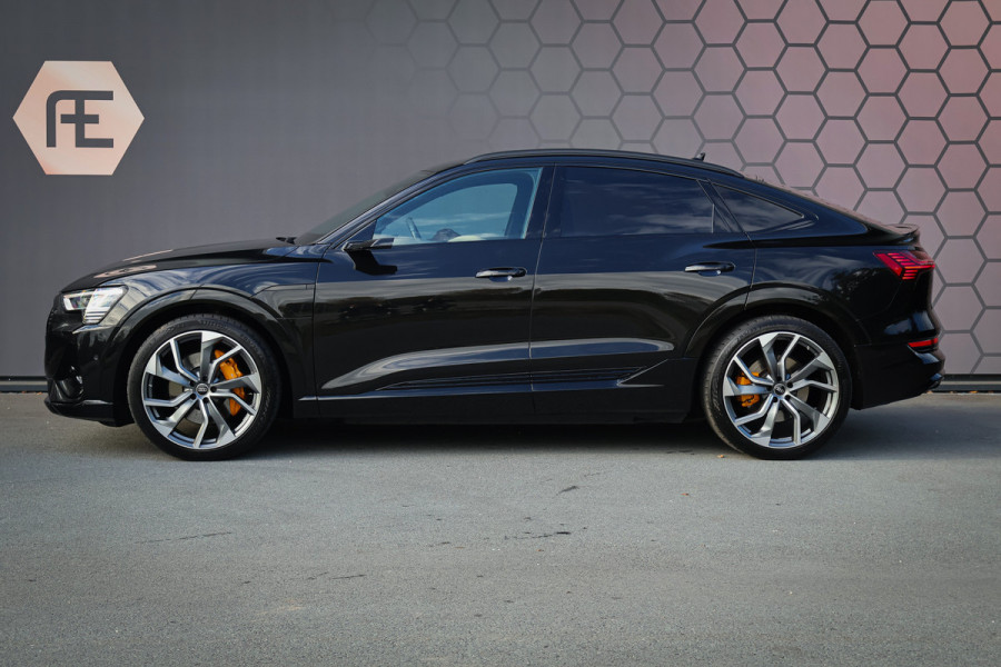 Audi e-tron Sportback 55 quattro 95 kWh | VP EXCL. BTW | NETTO BIJTELLING SLECHTS € 472,- | RS-STOELEN | ADAPTIVE CRUISE | 22" | B&O SURROUND | PANORA GLAS | SFEERVERLICHTING | DUBBEL OPLAADPUNT L+R | ETC.