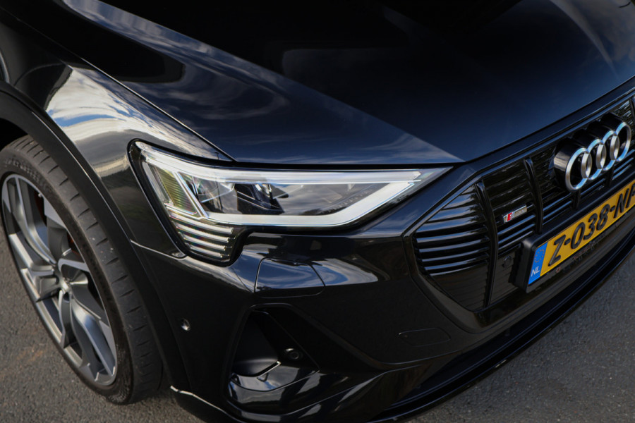 Audi e-tron Sportback 55 quattro 95 kWh | VP EXCL. BTW | NETTO BIJTELLING SLECHTS € 472,- | RS-STOELEN | ADAPTIVE CRUISE | 22" | B&O SURROUND | PANORA GLAS | SFEERVERLICHTING | DUBBEL OPLAADPUNT L+R | ETC.