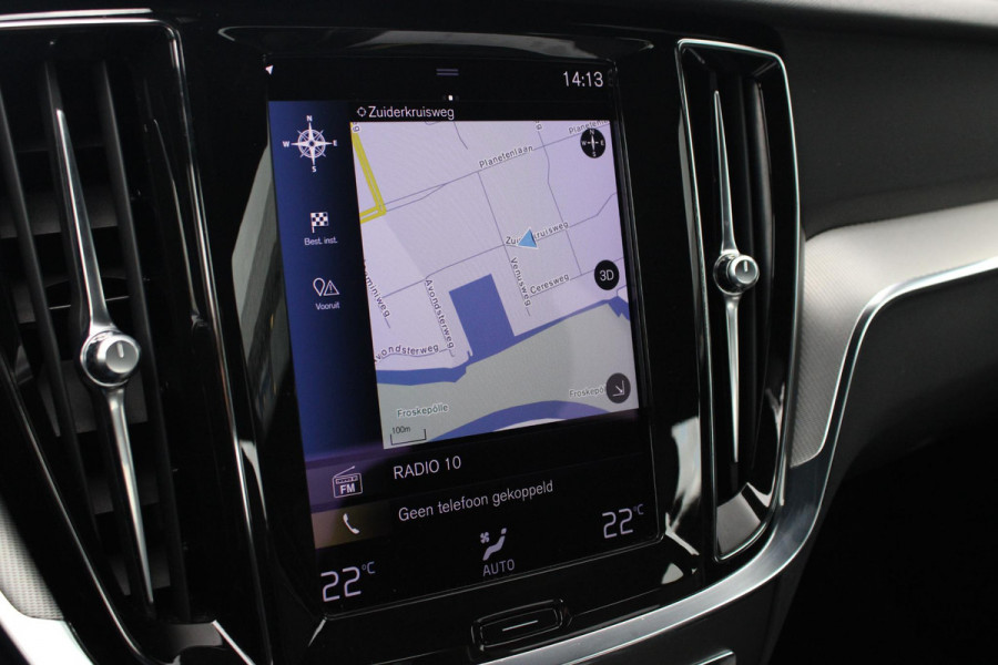 Volvo S60 2.0 B3 R-Design | zuid | Wegklapbare Trekhaak | Lederen Stoelbekleding | Climate Control | Cruise Control | Achteruitrijcamera |