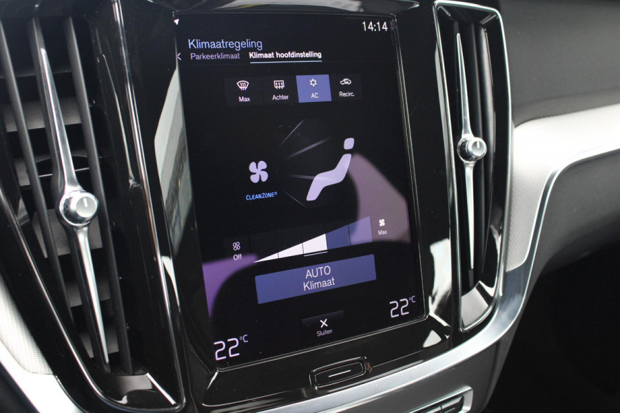 Volvo S60 2.0 B3 R-Design | zuid | Wegklapbare Trekhaak | Lederen Stoelbekleding | Climate Control | Cruise Control | Achteruitrijcamera |